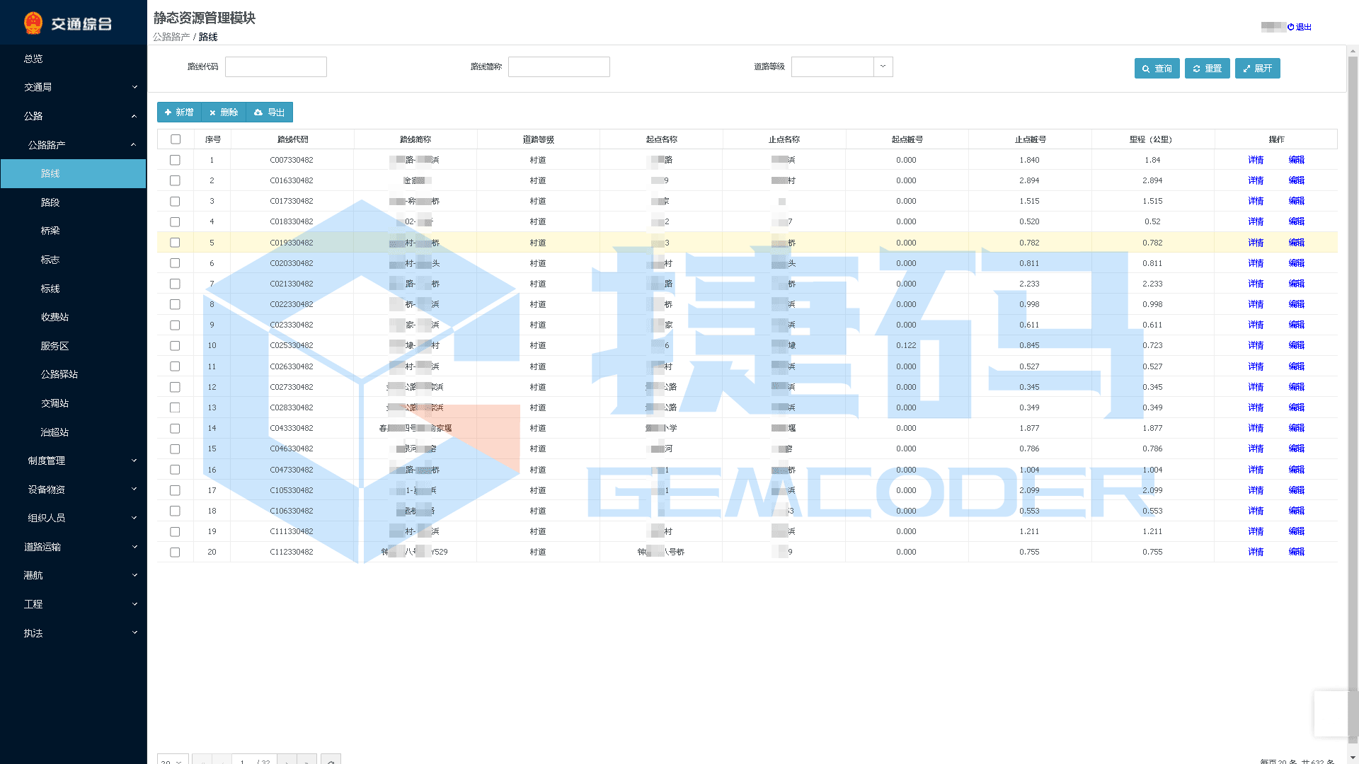 智慧交通應急指揮系統與運行監(jiān)測平臺（TOCC）