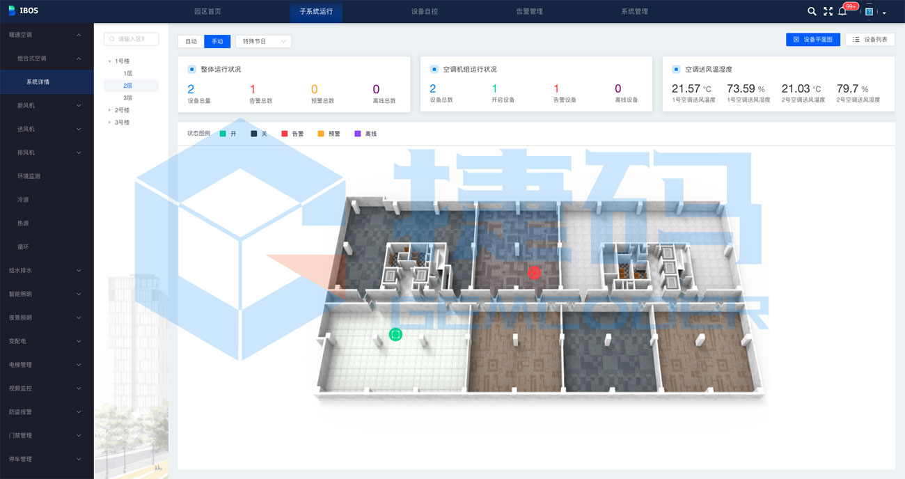 智慧建筑綜合管理平臺(tái)（IBOS）